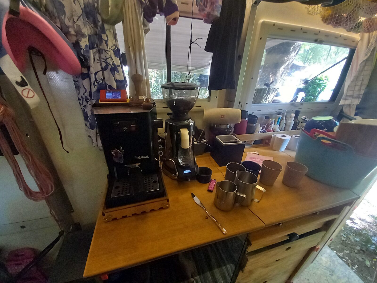Gaggiuino Espressomaschine mit Mühle
