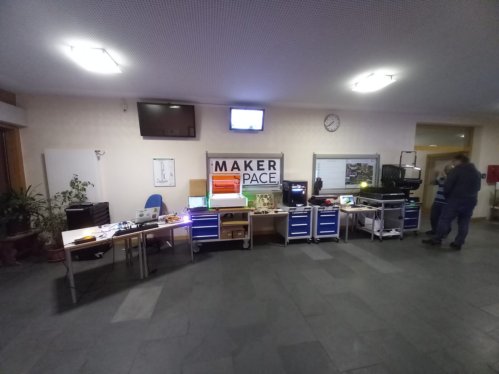 Makerspace Raum am Infoabend